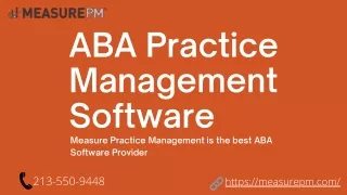Practice Management Software ABA