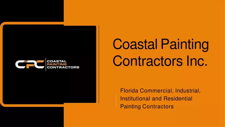 coastal painting contractors inc