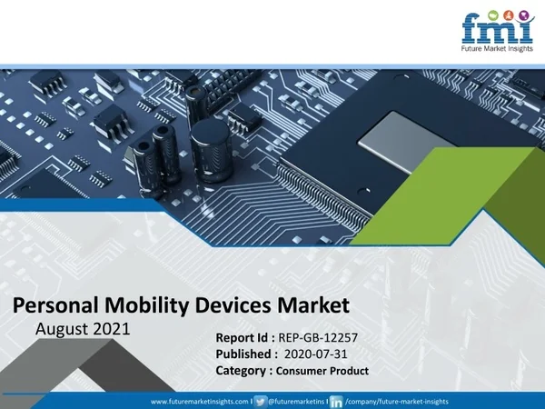 Personal Mobility Devices Market