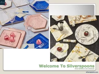 Party tableware sets wholesale