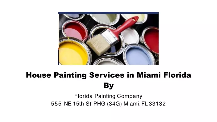 house painting services in miami florida
