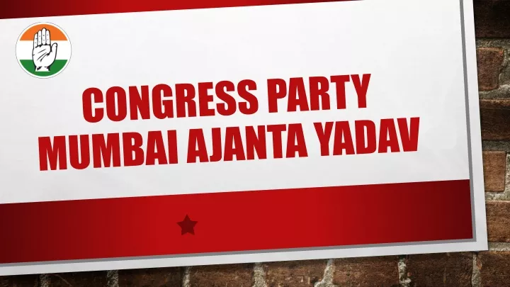 congress party mumbai ajanta yadav