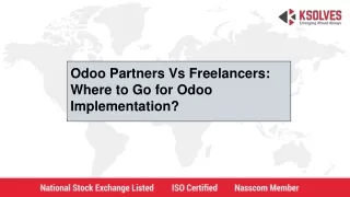 Odoo Partners Vs Freelancers - Where to Go for Odoo Implementation