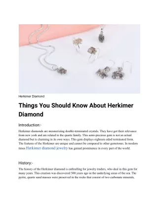 herkimer diamond