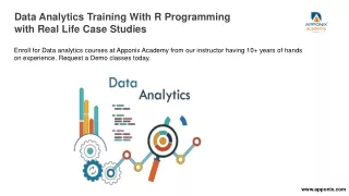 Data Analytics Training Course With R Programming | Real Life Case Studies | 30