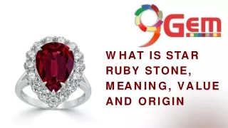 w h a t i s s t a r ruby stone