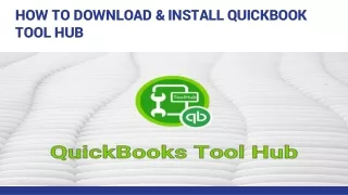 HOW TO DOWNLOAD & INSTALL QUICKBOOK TOOL HUB