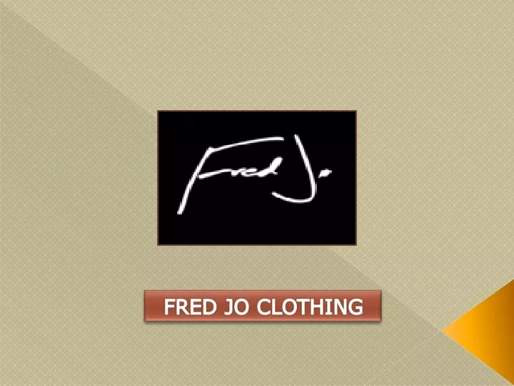 fred jo clothing