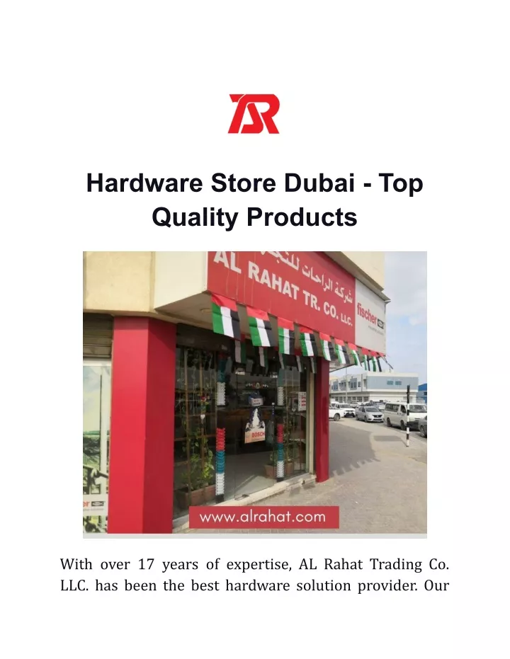 hardware store dubai top quality products