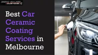Best Car Ceramic Coating Services in Melbourne