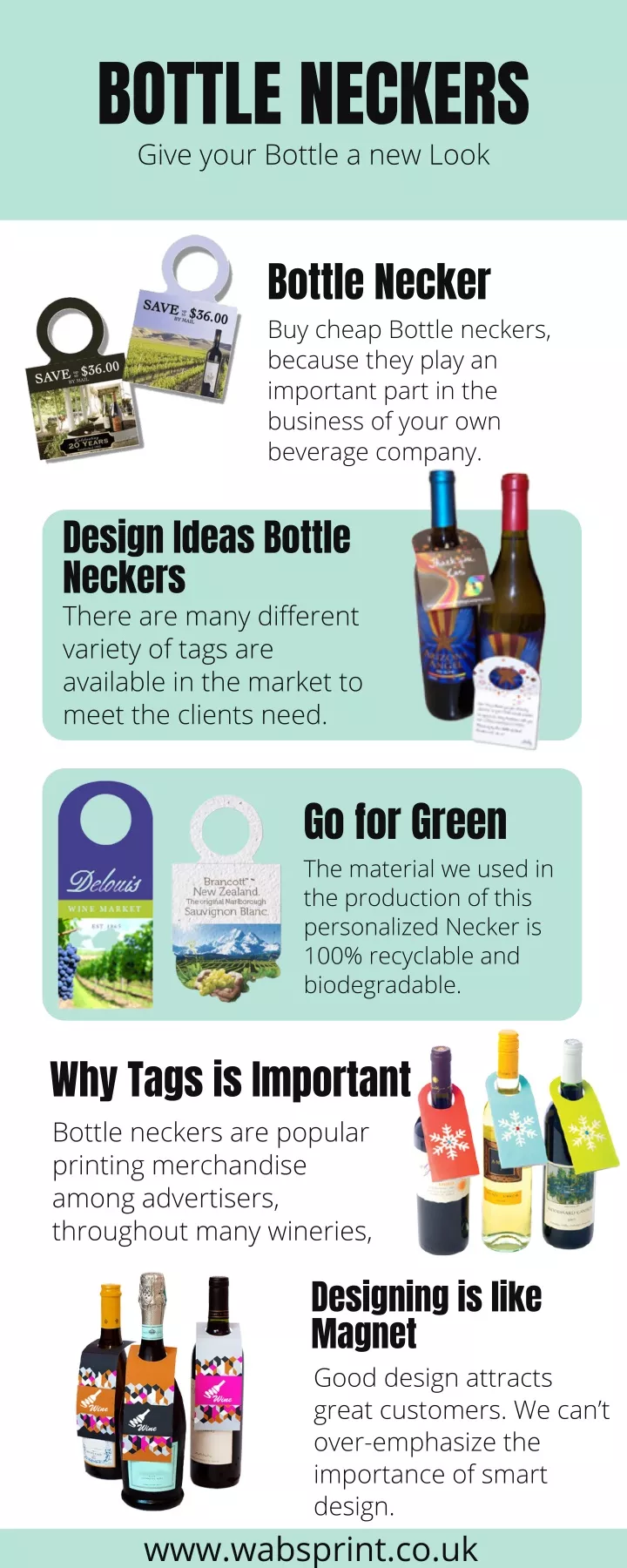 bottle neckers give your bottle a new look