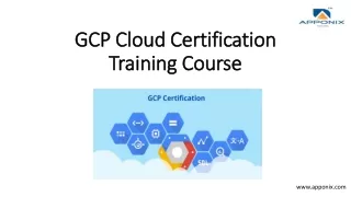 gcp cloud certification training course
