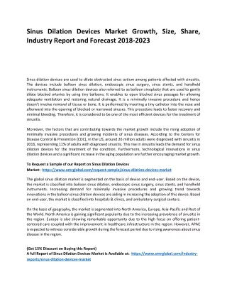 sinus dilation devices market growth size share
