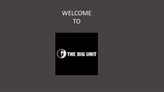 welcome to