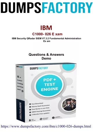 C1000-026-questionsTry C1000-026 IBM  Dumps | C1000-026 Verified Question Answer