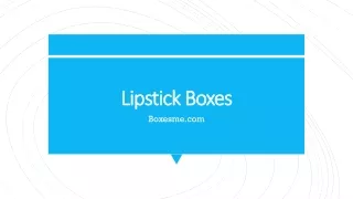 lipstick boxes