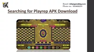 Searching for Playrep APK Download
