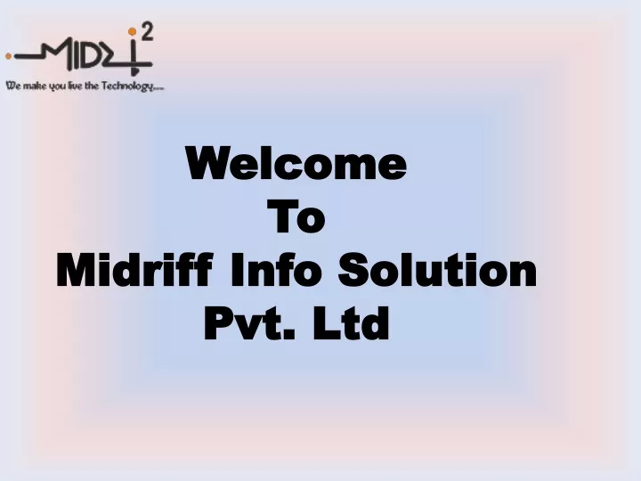 welcome to midriff info solution pvt ltd