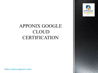 apponix google cloud certification