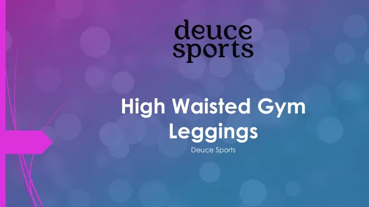 high waisted gym leggings