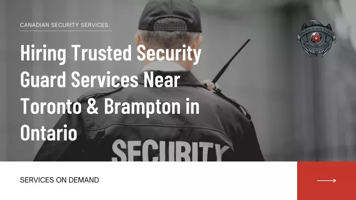 canadian security services