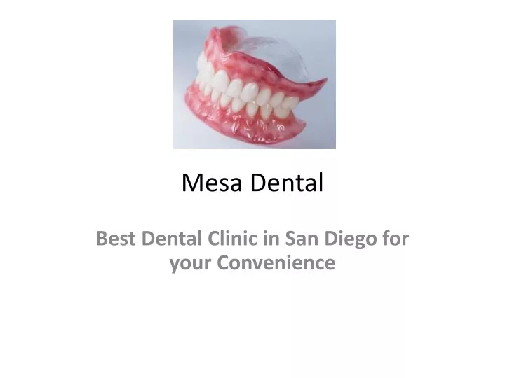 mesa dental