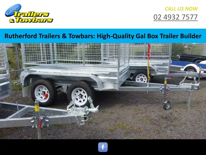 rutherford trailers towbars high quality gal box trailer builder