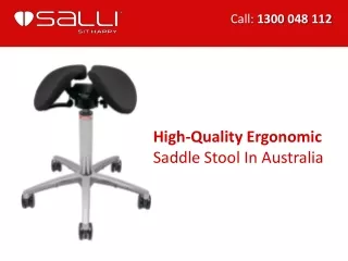 High-Quality Ergonomic Saddle Stool In Australia