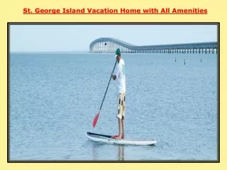 St. George Island Vacation Home with All Amenities