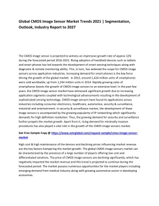 global cmos image sensor market trends 2021