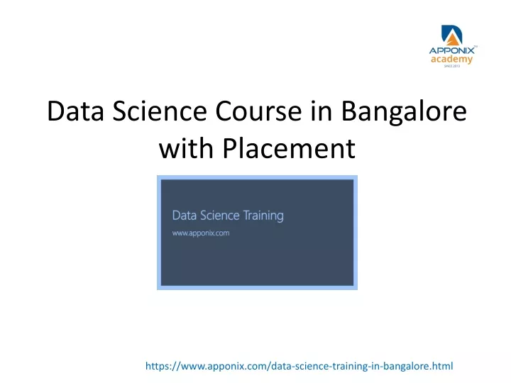 data science course in bangalore with placement
