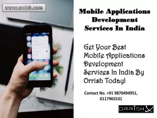 Agile Android App Development Services In India By Orrish