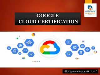google cloud certification