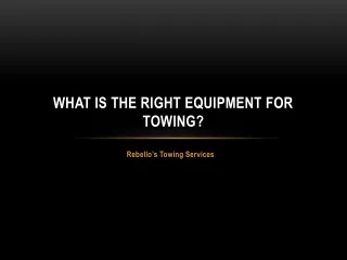 What is the Right Equipment for Towing