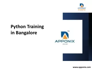 python training in bangalore