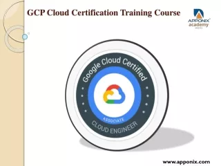 gcp cloud certification training course