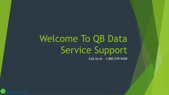 welcome to qb data service support