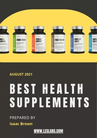 Buy Leslabs Dietary Supplements Capsules!