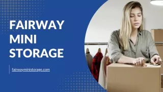 fairway mini storage
