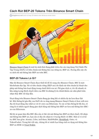 c ch r t bep 20 tokens tr n binance smart chain