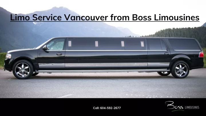 limo service vancouver from boss limousines