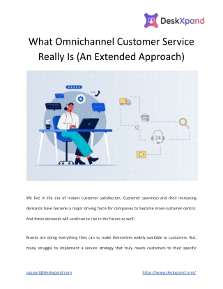 what omnichannel customer service really