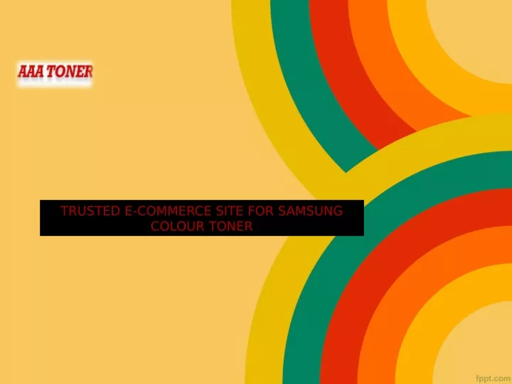 trusted e commerce site for samsung colour toner