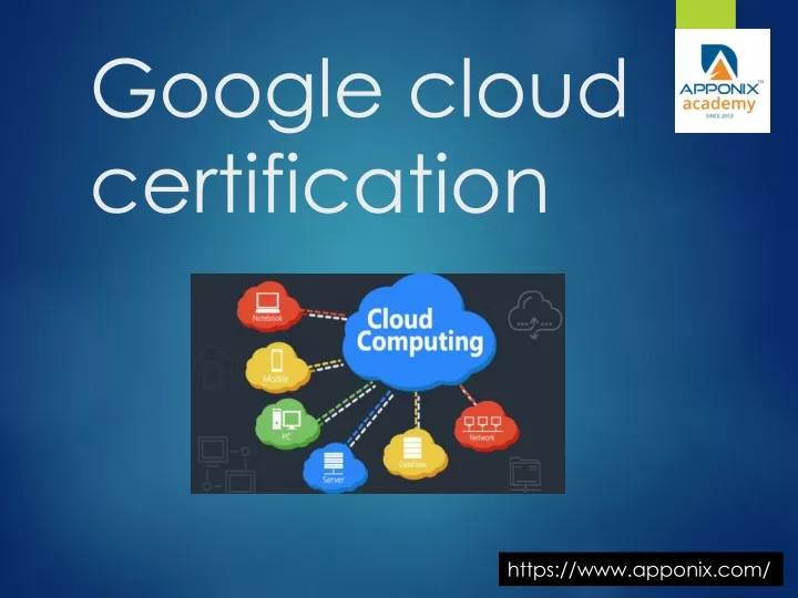 google cloud certification
