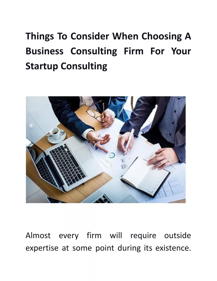 things to consider when choosing a business