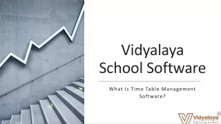 vidyalaya school software