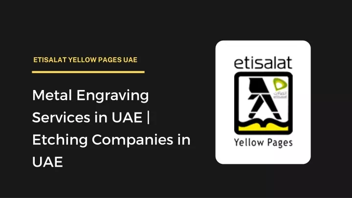 etisalat yellow pages uae