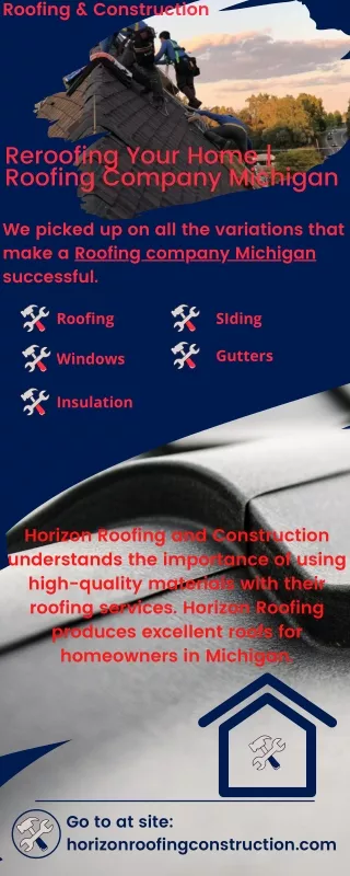Reroofing Your Home  Roofing Company Michigan