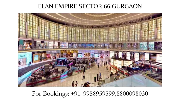 elan empire sector 66 gurgaon