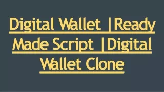 digital w allet ready